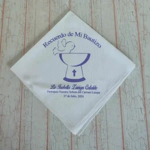 Pañuelo Bautismo Personalizado